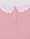 Pipiniko Swiss Collar Embro Blouse for Girls