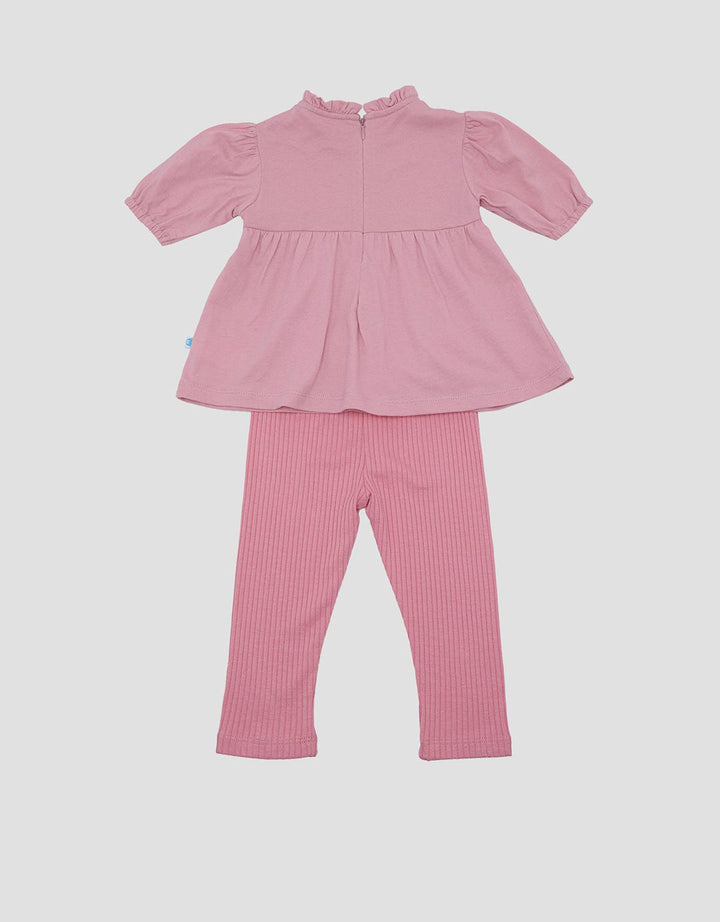 Pipiniko Setelan Baju Muslim Anak Perempuan
