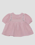 Pipiniko Embro Flower Topez Blouse for Girls