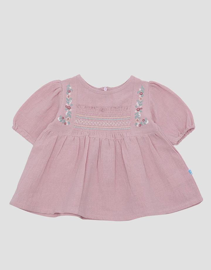 Pipiniko Embro Flower Topez Blouse for Girls