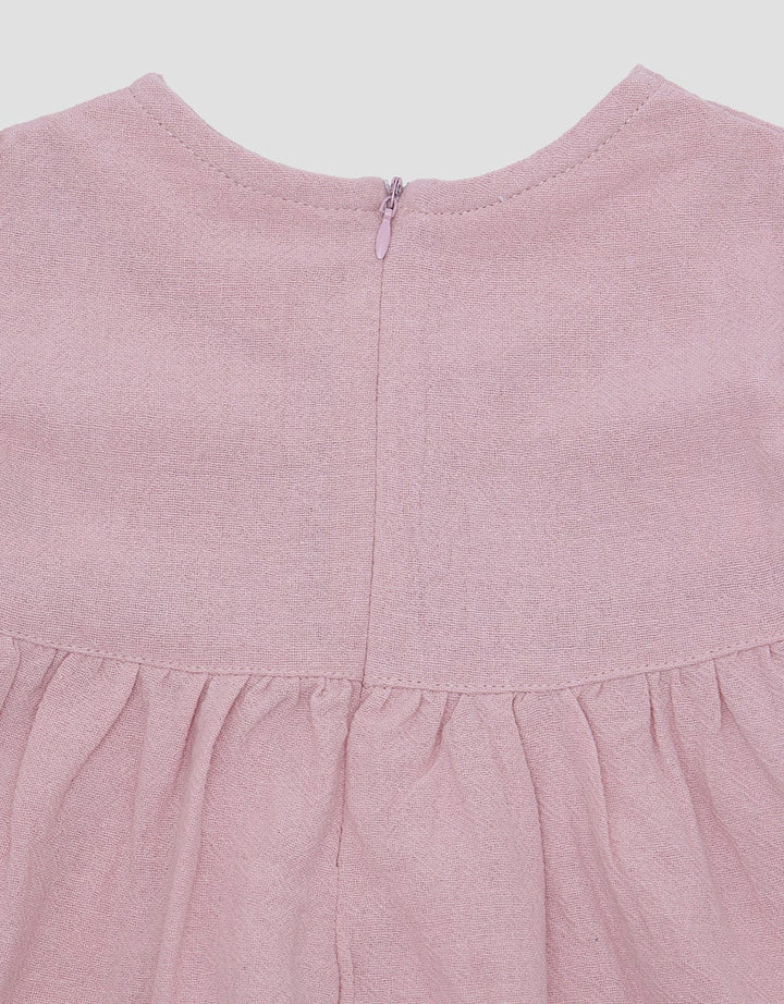 Pipiniko Embro Flower Topez Blouse for Girls