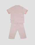Pipiniko Vest Geometric Print Peci Set Bamus Boys