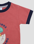 Pipiniko Dino Adventure Kaos Anak Laki-laki