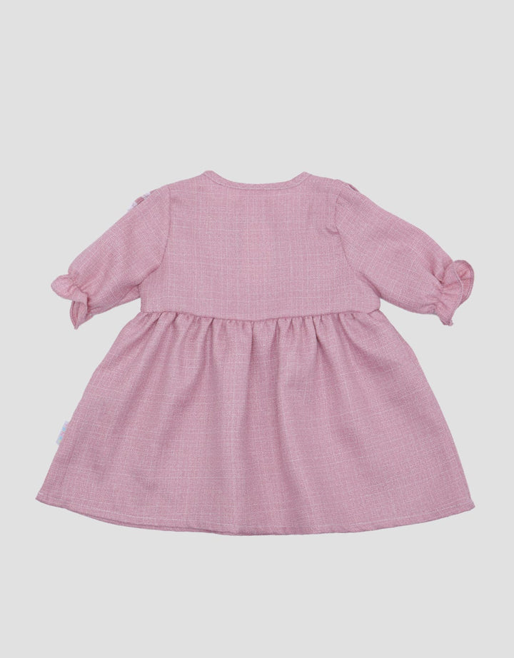 Pipiniko Double Lace Midi Dress Anak Perempuan