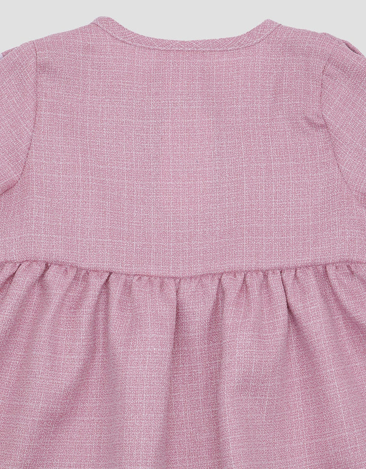 Pipiniko Double Lace Midi Dress Anak Perempuan