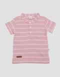 Pipiniko Boys' Knit Texture 3 Stripe T-shirt
