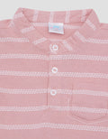 Pipiniko Boys' Knit Texture 3 Stripe T-shirt