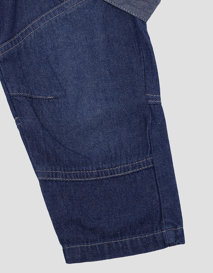 Pipiniko Washed Denim Trousers for Boys