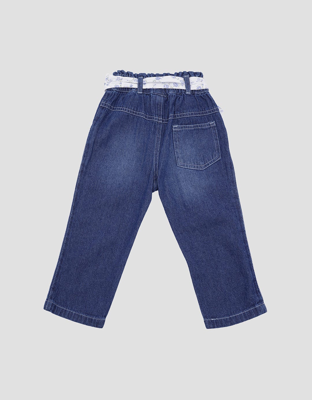 Pipiniko Denim Belt Kain Celana Jeans Anak Perempuan