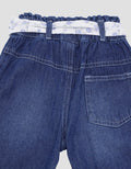 Pipiniko Denim Belt Kain Celana Jeans Anak Perempuan