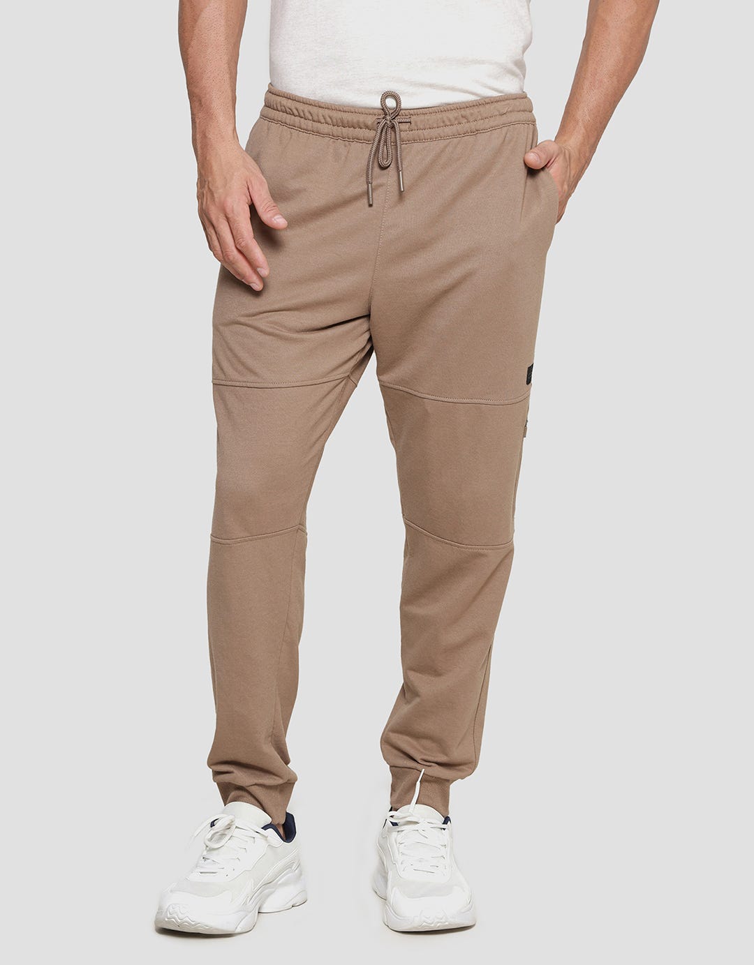 Cole Knit Basic With Zip Add Small Print Men's Jogger