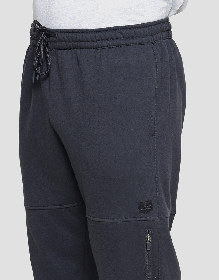 Cole Knit Basic With Zip Add Small Print Men's Jogger