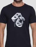 T Zone Theme 3D Letters Kaos Pria