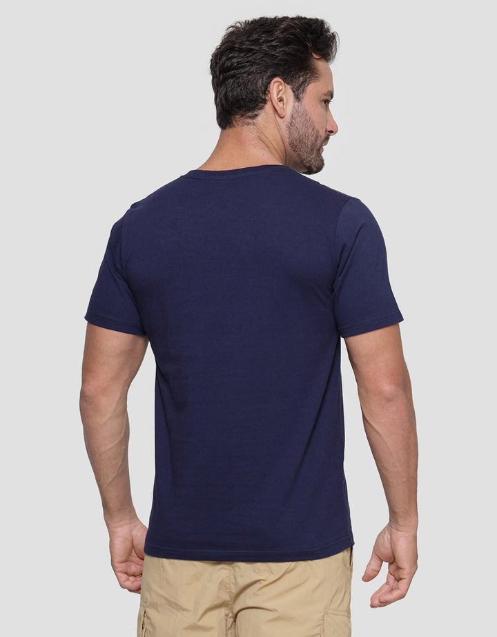 T Zone Flow 3D Print Kaos Casual Pria