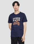 T Zone Speed ​​Racer Men's Casual T-Shirt