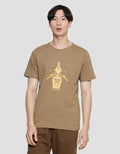 T Zone Print Long Ride Kaos Lengan Pendek Pria
