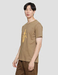 T Zone Print Long Ride Kaos Lengan Pendek Pria
