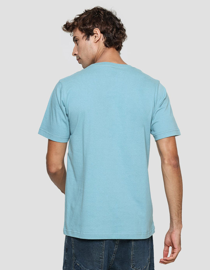 T Zone Linear Graphic Print Kaos Pria