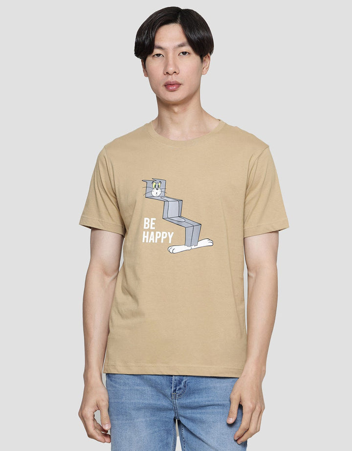 T Zone Tom N Jerry Be Happy Kaos Pria