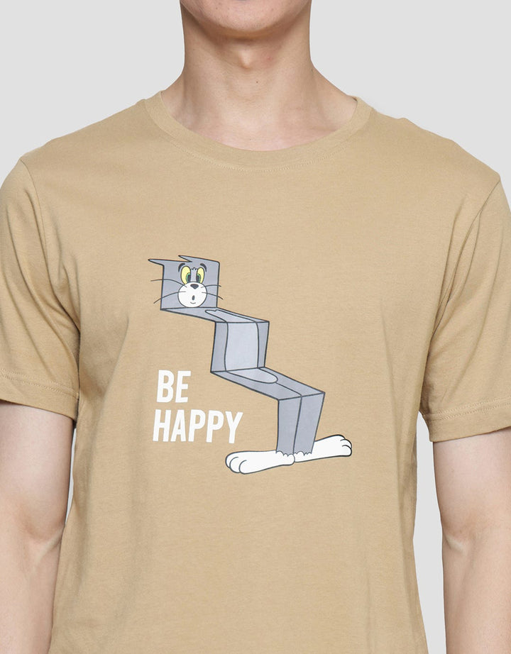 T Zone Tom N Jerry Be Happy Kaos Pria