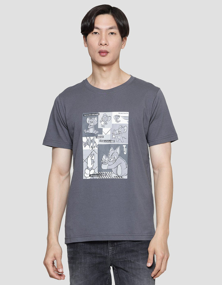 T Zone Wb Tom And Jerry - Have Fun Kaos Lengan Pendek Pria