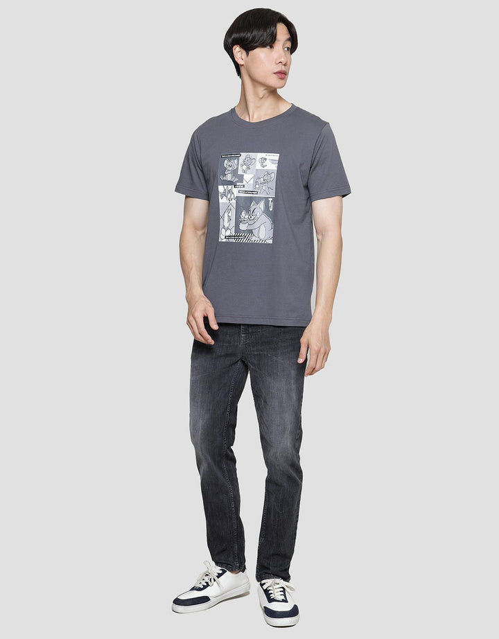 T Zone Wb Tom And Jerry - Have Fun Kaos Lengan Pendek Pria