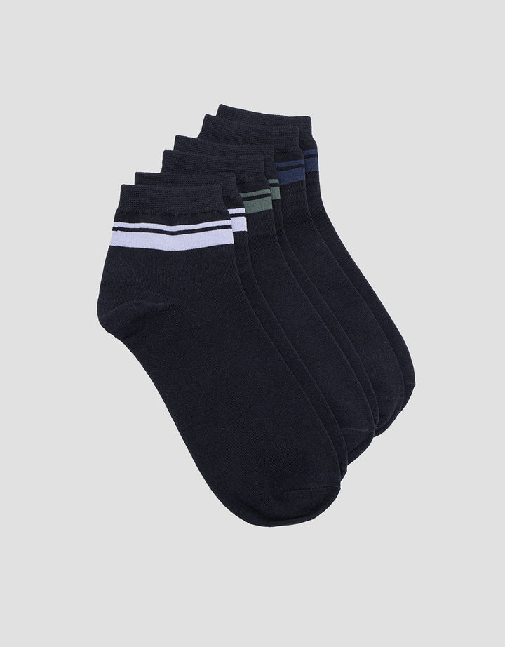 Cole Casual Assorted Stripe Kaos Kaki Pria