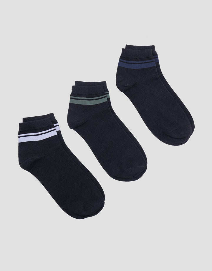 Cole Casual Assorted Stripe Kaos Kaki Pria
