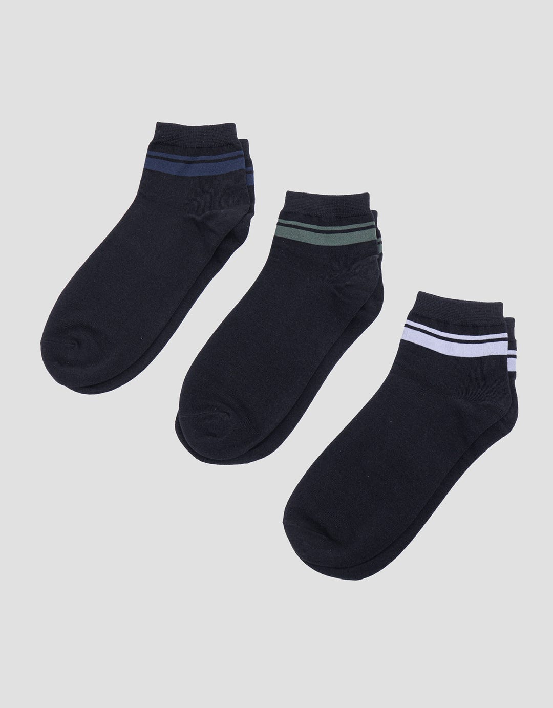 Cole Casual Assorted Stripe Kaos Kaki Pria