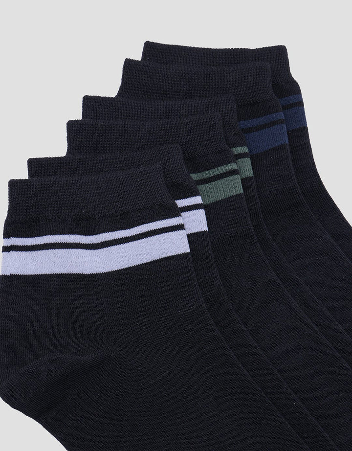 Cole Casual Assorted Stripe Kaos Kaki Pria