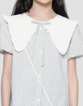 Sweet Miss Koral Collar Midi Dress Anak Perempuan