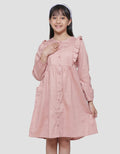 Sweet Miss Dobby Midi Dress for Girls