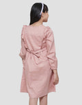 Sweet Miss Dobby Midi Dress for Girls