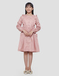 Sweet Miss Dobby Midi Dress for Girls