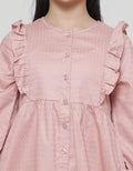 Sweet Miss Dobby Midi Dress for Girls