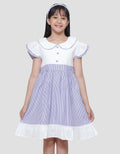 Sweet Miss Ruffle Midi Dress for Girls