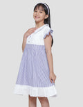 Sweet Miss Ruffle Midi Dress for Girls
