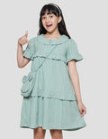 Sweet Miss Crinkle Midi Dress Anak Perempuan