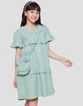 Sweet Miss Crinkle Midi Dress Anak Perempuan