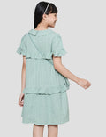 Sweet Miss Crinkle Midi Dress Anak Perempuan