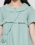 Sweet Miss Crinkle Midi Dress Anak Perempuan