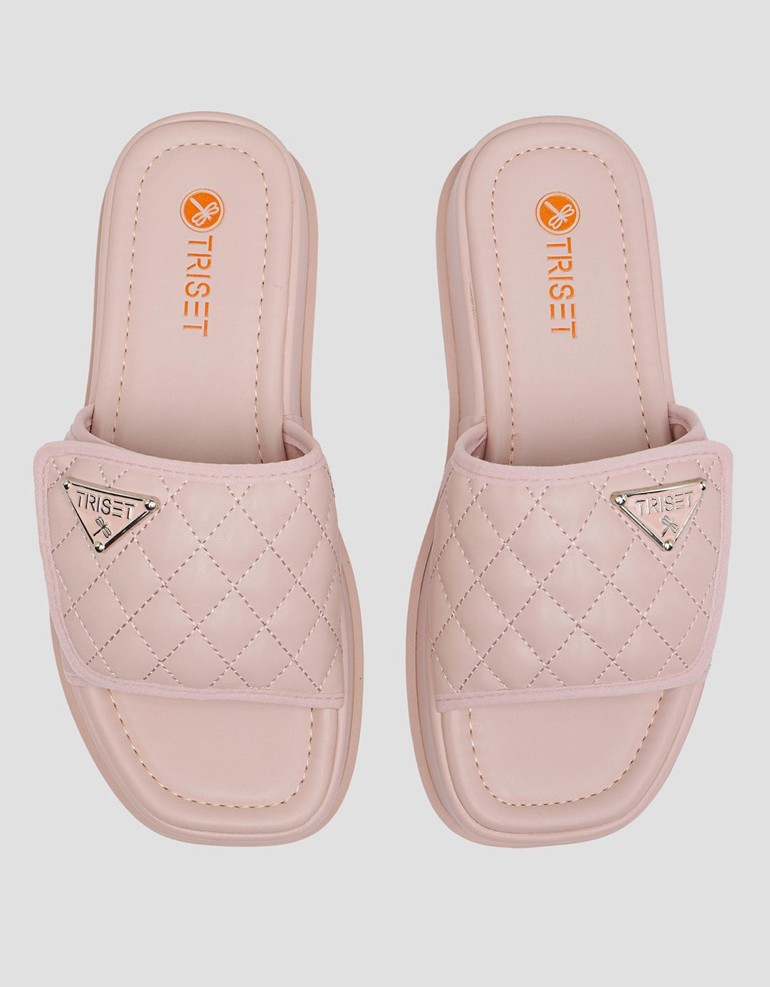 Triset Stitching Strap 2 Women's Flat Sandals
