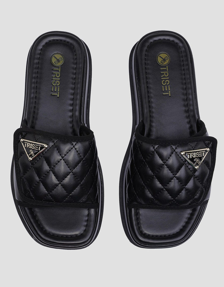 Triset Stitching Strap Women's Flat Sandals