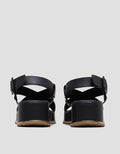 Triset Buckle Strap Sandal Wedges Wanita