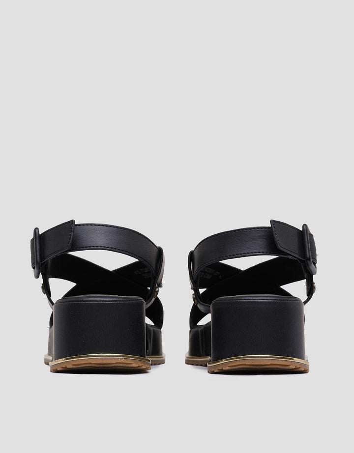 Triset Buckle Strap Women's Wedges Sandals