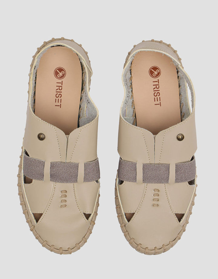 Triset Strap Color Contrast Women's Loafer Shoes