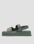 Triset Buckle Strap 2 Sandal Flat Wanita