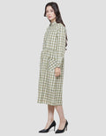 Triset Plaid Look Casual Dress for Women