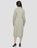 Triset Plaid Look Casual Dress for Women