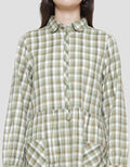 Triset Plaid Look Casual Dress for Women